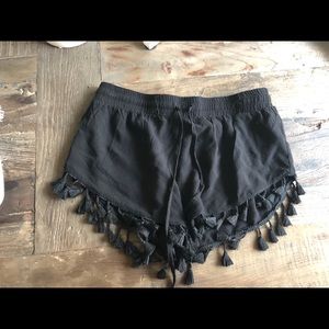 Pacsun tassel shorts size xs